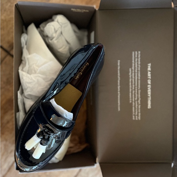 Brand New Franco Sarto Navy Patent Tassel Loafers – Women’s Size 10 - Picture 5 of 5